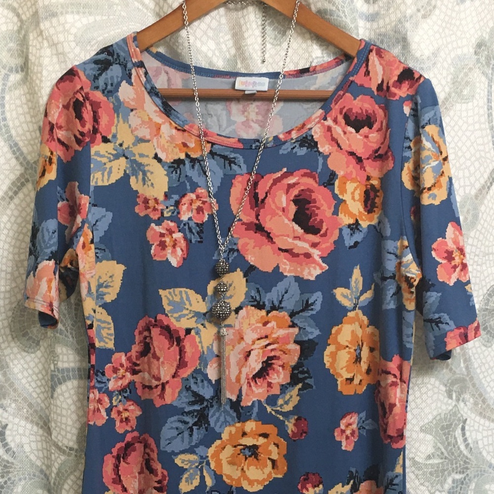 Leggings material XL LulaRoe floral Julia!